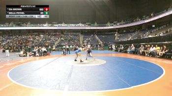 1-4A - 126 Cons. Semi - Bella Pethel, Bradford Preparatory School vs Zia Brown, Brevard High School