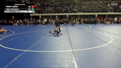 40 lbs Round 2 - Henry Herrig, Aggressive Wrestling Academy vs Arlo Wacholz, Pinnacle Wrestling Club