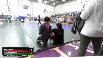 120 lbs Champ. Round 2 - Jair Lopez, Arlington vs Maddox Brown, Knox Catholic