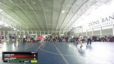 97 lbs Round 2 (4 Team) - Amari Kem, Utah Red vs Dash Mogan, Team Champs