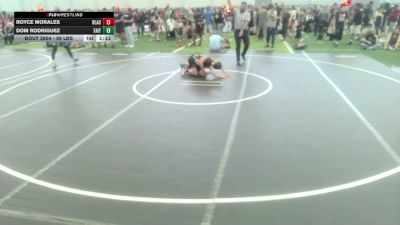 89 lbs Rr Rnd 4 - Royce Morales, BlackCat WC vs Dom Rodriguez, Faito Wc
