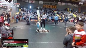 38/44 Semifinal - Jaxon Hutchinson, Turner Takedown Club vs Axton Watson, Backyard Brawlers