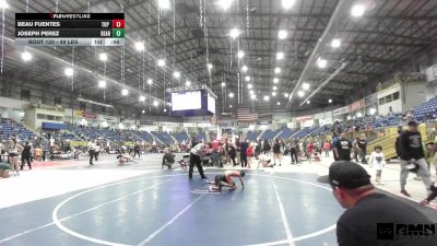 49 lbs Consolation - Beau Fuentes, Top Notch vs Joseph Perez, Bear Cave WC