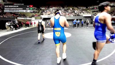 287 lbs Round Of 32 - Mark Marin, Clovis vs Christian Aguirre, St. Joseph