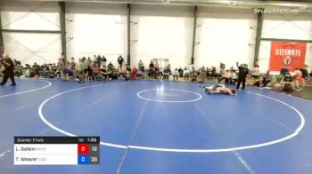 63 kg Quarterfinal - Liam Galicki, Northampton Area WC vs Taylor Weaver, Quest 1