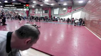140 lbs Cons. Round 4 - Katelynn Lee, Corona vs Gabriela Bonilla, Millikan