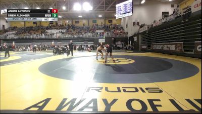 144 lbs Consi Of 16 #1 - Asher Anthony, St. Christopher's School vs Drew Aldinger, William Penn Charter