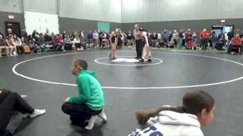 JV-44 lbs Round 1 - Gianna Perales, Muscatine vs Nora Osmundson, Iowa City Liberty
