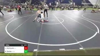 120 lbs Round Of 16 - Joseph Rodrigues, Rez WC vs Bergen Doolen, Element