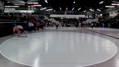 174 lbs Quarterfinal - Jagger Caldwell, Northeastern Oklahoma vs Duncan Bell, Southeast Community College