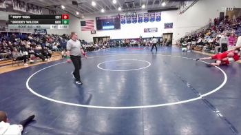 165 lbs 1st Place Match - Brodey Wilcox, Natrona County vs Tripp Vigil, Central