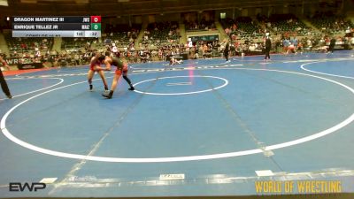 101 lbs Consi Of 16 #2 - Dragon Martinez III, Juggernaut Wrestling Club vs Enrique Tellez Jr, Maize Wrestling Club