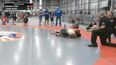 130 lbs Quarters - Layliana Lafoga, Mat Demon Wrestling Club vs Yuriana Rodriguez, Victory Wrestling-Central WA