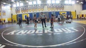 140 lbs Round 2 (6 Team) - Zoribelle Valdez, Eagles WC vs Lena Kettering, The Outsiders