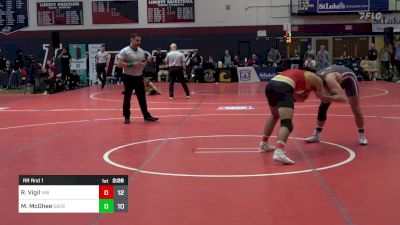 165 lbs Rr Rnd 1 - Ryan Vigil, VMI vs Mike McGhee, Sacred Heart