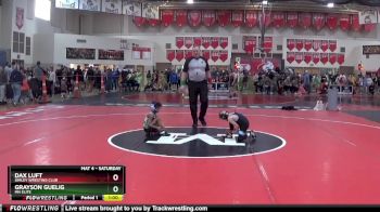 50 lbs Quarterfinal - Grayson Guelig, MN Elite vs Dax Luft, Simley Wresting Club