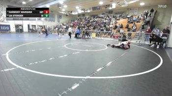 110 lbs Cons. Round 6 - Harmony Marquez, Chaffey vs Lia Stenger, Rancho Cucamonga