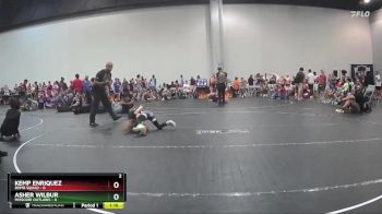 52 lbs Round 4 (10 Team) - Kemp Enriquez, Bomb Squad vs Asher Wilbur, Missouri Outlaws