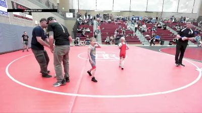 42-47 lbs Round 2 - Jace Gilbert, Declo Stingers vs Rhett Wolfley, Snake River Wrestling Club