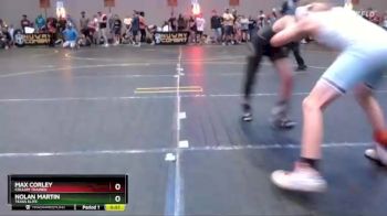 87 lbs Champ. Round 1 - Nolan Martin, Texas Elite vs Max Corley, Collum Trained