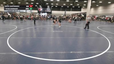 157 lbs Champ. Rd Of 16 - Reece Santamaria, Nebraska vs Ryan Everhart, Mile High Wrestling Club