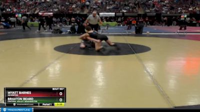 138 lbs Cons. Round 2 - Braxton Beard, Central Valley Washington vs Wyatt Barnes, Silverton