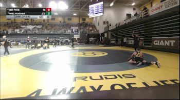 106 lbs Consi Of 8 #1 - Rei Pate, Paul VI Catholic High School vs Will Hughes, Athens Christian