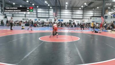 65 lbs Cons. Semi - Columbus Behrooz, Richmond Wrestling Club vs Finn Chapman, Sanford