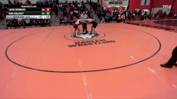 215 lbs Quarterfinal - Kai Calcutt, Wilmette (LOYOLA) vs Jack Nowicki, Plainfield (NORTH)