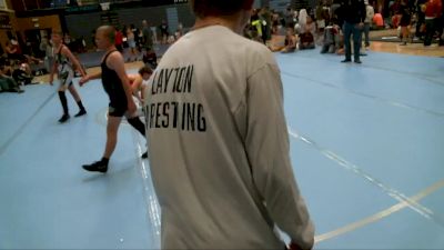 114-121 lbs Round 2 - Steele Hipwell, Northside Wrestling Club vs Sean Brubaker, Talons