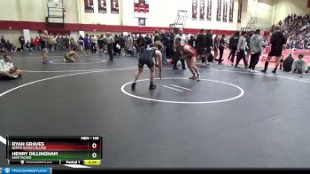 149 lbs Champ. Round 2 - Henry Dillingham, Unattached vs Ryan Graves, North Idaho College