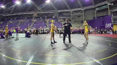 124 lbs Semis (4 Team) - Sienna Van Balen, West Liberty vs Morgan Maschmann, Fort Hays State