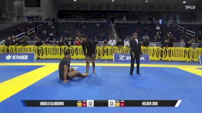 Helder Jose vs Angelo Claiborne 2025 Pan IBJJF Jiu-Jitsu No-Gi Championship