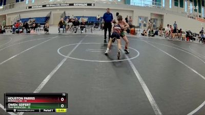 72 lbs Round 1 (6 Team) - Houston Parris, Riverdale WC vs Owen Seifert, Team Barracuda