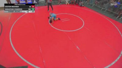 126 lbs Champ. Round 2 - Colton Meixner, Dark Horse vs Sebastian Cisneros, Reign Wrestling Club