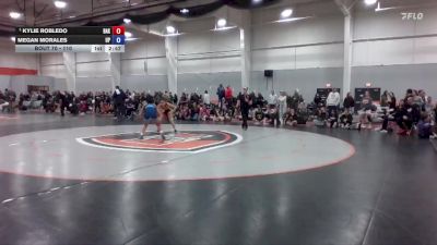 110 lbs Quarterfinal - Kylie Robledo, Baker vs Megan Morales, Providence