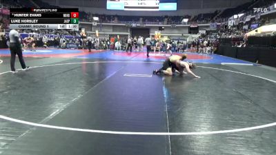 6A 165 lbs Champ. Round 1 - Hunter Evans, Northridge High School vs Luke Horsley, Jasper