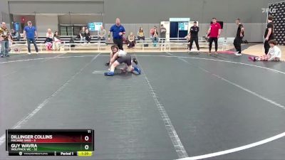 105 lbs Round 6 (10 Team) - Dillinger Collins, Machine Shed vs Guy Wavra, Wolfpack WC