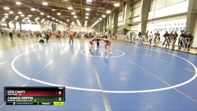 100 lbs Rd# 10- 4:00pm Saturday Final Pool - Cannon Griffin, Ranger Wrestling Club vs Otis Canty, Mile High