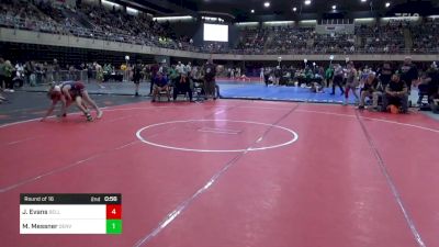 105 lbs Round Of 16 - Jacob Evans, Bellwood vs Mason Messner, Denver