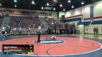 106 lbs Round 4 - John David Shattuck, Grissom HS vs Harley Briscoe, Hayden