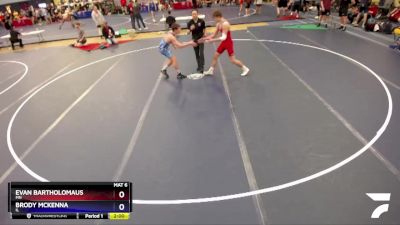 165 lbs Quarterfinal - Evan Bartholomaus, MN vs Brody McKenna, IL