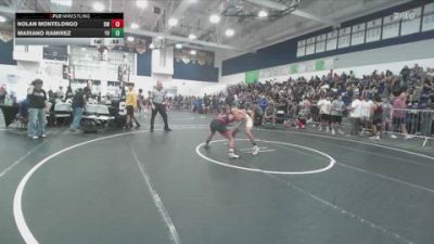 126 lbs Cons. Round 2 - Nolan Montelongo, Braveheart WC vs Mariano Ramirez, Yucca Valley
