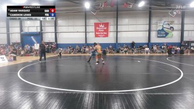 140 lbs Adam Vasquez, California Gold vs Cameron Lewis, Pennsylvania Blue