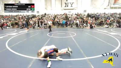 66 lbs Cons. Round 4 - Owen Otero, Mat Power Youth Wrestling Club vs Jayden Green, Eden Wrestling Club