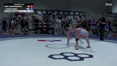 59 kg Cons. Semis - Ruby Julien-Newsom, Tornado Wrestling Club vs Alexis Janiak, Titan Mercury Wrestling Club (TMWC)