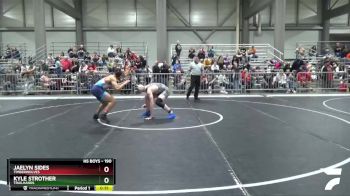 190 lbs Cons. Round 2 - Kyle Strother, Trailhands vs Jaelyn Sides, Timberwolves