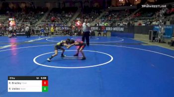 61 lbs Consolation - Riley Bradley, Team Tulsa WC vs Robert Valdez, Team Punisher Wrestling
