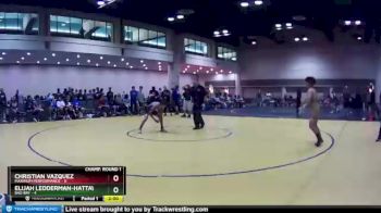 113 lbs Champ Round 1 (16 Team) - Elijah Ledderman-Hattaway, Bad Bay vs Christian Vazquez, Maximum Performance