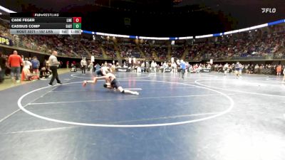 157 lbs Round Of 32 - Cade Feger, Line Mountain vs Cassius Comp, East Pennsboro